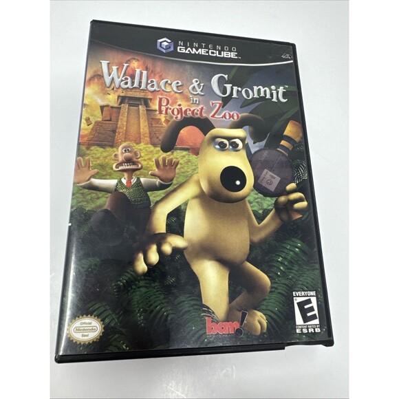 Wallace And Gromit In Project Zoo Nintendo GameCube, 2003 Tested & Working - Picture 1 of 7